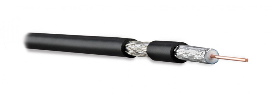 Hyperline COAX‑RG6‑500: коаксиальный кабель для ТВ и SAT‑сигналов