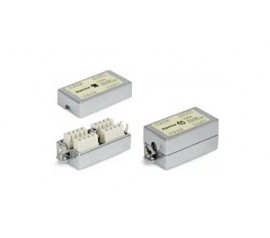 Hyperline CA-IDC-C5e-SH-F-WH: экранированный проходной адаптер