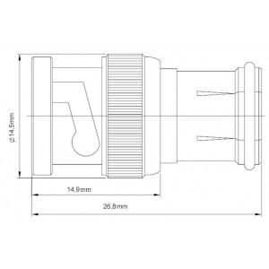 Hyperline AD-BNC-M-PAL-F Переходник BNC(папа) PAL(мама) Hyperline AD-BNC-M-PAL-F Переходник BNC(папа) PAL(мама)