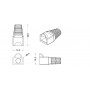 Hyperline BOOT-GN-10 Изолирующий колпачок для разъемов RJ-45, зеленый (10 шт.) Hyperline BOOT-GN-10 Изолирующий колпачок для разъемов RJ-45, зеленый (10 шт.)