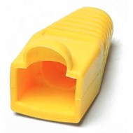 Hyperline BOOT-YL-10 Изолирующий колпачок для разъемов RJ-45, желтый (10 шт.)