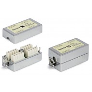 Hyperline CA-IDC-C5e-SH-F-WH Проходной адаптер (coupler), Dual IDC, категория 5e, 4 пары, экранированный