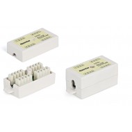 Hyperline CA-IDC-C5e-WH Проходной адаптер (coupler), Dual IDC, категория 5e, 4 пары