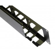 Hyperline CM-2U-ML-COV Кабельный организатор металлический с крышкой, 19, 2U