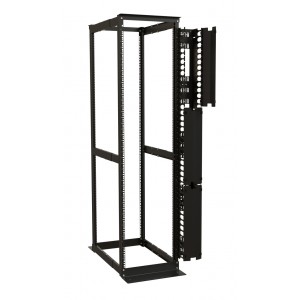 Hyperline CMF-OR-47U-150x106-C-RAL9005 Вертикальный кабельный организатор 47U для стоек ORK2A, ORL1, ширина 150мм, объединение в ряды, высота пальцев 106мм с крышками, черный Hyperline CMF-OR-47U-150x106-C-RAL9005 Вертикальный кабельный организатор 47U для стоек ORK2A, ORL1, ширина 150мм, объединение в ряды, высота пальцев 106мм с крышками, черный