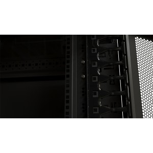 Hyperline CMF-OTR-32U-89x106-C-RAL9005 Вертикальный кабельный организатор 32U для шкафов TTR, TTB, стоек ORK2A, ORL1, ширина 89мм, высота пальцев 106мм с крышками и кронштейнами, черный Hyperline CMF-OTR-32U-89x106-C-RAL9005 Вертикальный кабельный организатор 32U для шкафов TTR, TTB, стоек ORK2A, ORL1, ширина 89мм, высота пальцев 106мм с крышками и кронштейнами, черный