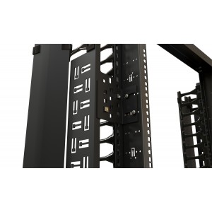 Hyperline CMF-OTR-32U-89x106-C-RAL9005 Вертикальный кабельный организатор 32U для шкафов TTR, TTB, стоек ORK2A, ORL1, ширина 89мм, высота пальцев 106мм с крышками и кронштейнами, черный Hyperline CMF-OTR-32U-89x106-C-RAL9005 Вертикальный кабельный организатор 32U для шкафов TTR, TTB, стоек ORK2A, ORL1, ширина 89мм, высота пальцев 106мм с крышками и кронштейнами, черный