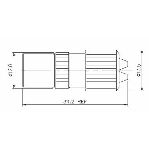 Hyperline CON-PAL-F-SCREW Разъем PAL, мама, под винт Hyperline CON-PAL-F-SCREW Разъем PAL, мама, под винт