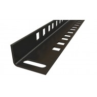 Hyperline CPR19-27U-RAL9005 19 монтажный профиль высотой 27U, для шкафов TWB / TWL, цвет черный (2 шт. в комплекте)