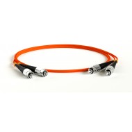 Hyperline FC-D2-50-FC/PR-FC/PR-H-15M-LSZH-OR Патч-корд волоконно-оптический (шнур) MM 50/125, FC-FC, 2.0 мм, duplex, LSZH, 15 м