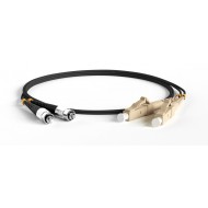 Hyperline FC-D2-50-FC/PR-LC/PR-H-2M-LSZH-BK Патч-корд волоконно-оптический (шнур) MM 50/125, FC-LC, 2.0 мм, duplex, LSZH, 2 м, черный