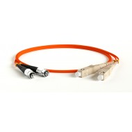 Hyperline FC-D2-50-FC/PR-SC/PR-H-5M-LSZH-OR Патч-корд волоконно-оптический (шнур) MM 50/125, FC-SC, 2.0 мм, duplex, LSZH, 5 м