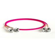 Hyperline FC-D2-504-ST/PR-ST/PR-H-50M-LSZH-MG Патч-корд волоконно-оптический (шнур) MM 50/125(OM4), ST-ST, 2.0 мм, duplex, LSZH, 50 м