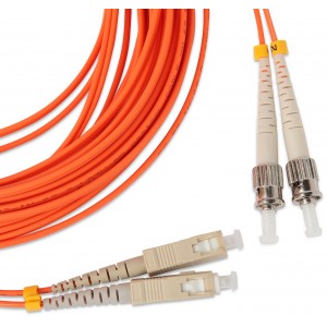 Hyperline FC-D2-62-SC/PR-ST/PR-H-10M-LSZH-OR Патч-корд волоконно-оптический (шнур) MM 62.5/125, ST-SC, 2.0 мм, duplex, LSZH, 10 м Hyperline FC-D2-62-SC/PR-ST/PR-H-10M-LSZH-OR Патч-корд волоконно-оптический (шнур) MM 62.5/125, ST-SC, 2.0 мм, duplex, LSZH, 10 м