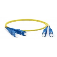 Hyperline FC-D2-9-SC/UR-SC/UR-H-5M-LSZH-YL Патч-корд волоконно-оптический (шнур) SM 9/125 (OS2), SC/UPC-SC/UPC, 2.0 мм, duplex, LSZH, 5 м