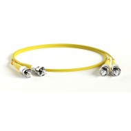 Hyperline FC-D2-9-ST/UR-ST/UR-H-1.5M-LSZH-YL Патч-корд волоконно-оптический (шнур) SM 9/125 (OS2), ST/UPC-ST/UPC, 2.0 мм, duplex, LSZH, 1.5 м