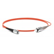 Hyperline FC-S2-50-FC/PR-ST/PR-H-1.5M-LSZH-OR Патч-корд волоконно-оптический (шнур) MM 50/125, FC-ST, 2.0 мм, simplex, LSZH, 1.5 м