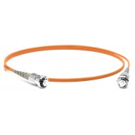 Hyperline FC-S2-50-ST/PR-ST/PR-H-1.5M-LSZH-OR Патч-корд волоконно-оптический (шнур) MM 50/125, ST-ST, 2.0 мм, simplex, LSZH, 1.5 м