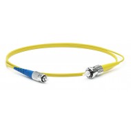 Hyperline FC-S2-9-FC/UR-ST/UR-H-50M-LSZH-YL Патч-корд волоконно-оптический (шнур) SM 9/125 (OS2), FC/UPC-ST/UPC, 2.0 мм, simplex, LSZH, 50 м