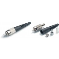 Hyperline FK-STD-FC/SA-MM-UPC-SL-S3-BK Клеевой коннектор FC/UPC, MM (для многомодового кабеля), simplex, 3.0мм, черный