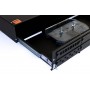 Hyperline FO-19V-2U-6xSLT-W130H30-48UN-BK Бокс оптический универсальный 19 выдвижной, с полкой, от 8 до 48 портов (SC, duplex LC, ST, FC), со сплайс пластиной, без пигтейлов и проходных адаптеров, 2U, черный Hyperline FO-19V-2U-6xSLT-W130H30-48UN-BK Бокс оптический универсальный 19 выдвижной, с полкой, от 8 до 48 портов (SC, duplex LC, ST, FC), со сплайс пластиной, без пигтейлов и проходных адаптеров, 2U, черный