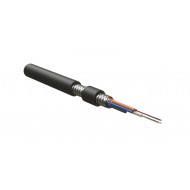 Hyperline FO-AMTC-OUT-504-4-PE Кабель волоконно-оптический 50/125 (OM4) многомодовый, 4 волокна, multi loose tube, бронированный стальной лентой, для внешней прокладки