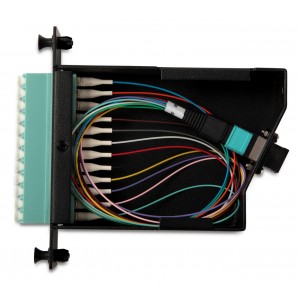 Hyperline FO-CSS-W120H32-503-1MTPM-12LC-AQ Волоконно-оптическая кассета 1xMTP (папа), 120x32 мм, 12LC адаптеров (цвет aqua), 12 волокон, OM3 Hyperline FO-CSS-W120H32-503-1MTPM-12LC-AQ Волоконно-оптическая кассета 1xMTP (папа), 120x32 мм, 12LC адаптеров (цвет aqua), 12 волокон, OM3