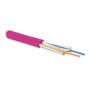 Hyperline FO-D2-IN-504-2-HFLTx-MG Кабель волоконно-оптический 50/125 (OM4) многомодовый, 2 волокна, duplex, zip-cord, плотное буферное покрытие (tight buffer), 2.0 мм, для внутренней прокладки, HFLTx, –40°C – +70°C, маджента Hyperline FO-D2-IN-504-2-HFLTx-MG Кабель волоконно-оптический 50/125 (OM4) многомодовый, 2 волокна, duplex, zip-cord, плотное буферное покрытие (tight buffer), 2.0 мм, для внутренней прокладки, HFLTx, –40°C – +70°C, маджента