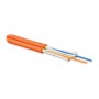 Hyperline FO-D3-IN-50-2-LSZH-OR Кабель волоконно-оптический 50/125 (OM2) многомодовый, 2 волокна, duplex, zip-cord, плотное буферное покрытие (tight buffer) 3.0 мм, для внутренней прокладки, LSZH, нг(А)-HF, –40°C – +70°C, оранжевый Hyperline FO-D3-IN-50-2-LSZH-OR Кабель волоконно-оптический 50/125 (OM2) многомодовый, 2 волокна, duplex, zip-cord, плотное буферное покрытие (tight buffer) 3.0 мм, для внутренней прокладки, LSZH, нг(А)-HF, –40°C – +70°C, оранжевый