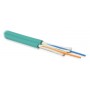Hyperline FO-D3-IN-503-2-HFLTx-AQ Кабель волоконно-оптический 50/125 (OM3) многомодовый, 2 волокна, duplex, zip-cord, плотное буферное покрытие (tight buffer) 3.0 мм, для внутренней прокладки, HFLTx, –40°C – +70°C, аква Hyperline FO-D3-IN-503-2-HFLTx-AQ Кабель волоконно-оптический 50/125 (OM3) многомодовый, 2 волокна, duplex, zip-cord, плотное буферное покрытие (tight buffer) 3.0 мм, для внутренней прокладки, HFLTx, –40°C – +70°C, аква
