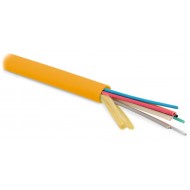 Hyperline FO-MB-IN-62-16-LSZH-OR Кабель волоконно-оптический 62.5/125 (OM1) многомодовый, 16 волокон, безгелевые микротрубки 0.9 мм (micro bundle), для внутренней прокладки, LSZH, нг(А)-HF, –30°C – +70°C, оранжевый