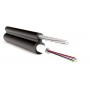 Hyperline FO-SST-OUT-503-24-PE-BK Кабель волоконно-оптический 50/125 (OM3) многомодовый, 24 волокон, одномодульный (single loose tube), со свободно уложенными волокнами, гелезаполненный, с металлическим тросом (2.2 мм), внешний, PE, -60°С - +70°С, черный Hyperline FO-SST-OUT-503-24-PE-BK Кабель волоконно-оптический 50/125 (OM3) многомодовый, 24 волокон, одномодульный (single loose tube), со свободно уложенными волокнами, гелезаполненный, с металлическим тросом (2.2 мм), внешний, PE, -60°С - +70°С, черный