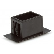 Hyperline FO-STUB-SSC-BK Заглушка отверстия под адаптер simplex SC, цвет черный