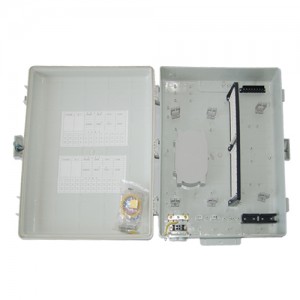 Hyperline FO-WBI-24A-GY Бокс оптический настенный, 24 порта (SC, duplex LC), без пигтейлов и проходных адаптеров, IP65, 320 х 240 х 100 мм, серый Hyperline FO-WBI-24A-GY Бокс оптический настенный, 24 порта (SC, duplex LC), без пигтейлов и проходных адаптеров, IP65, 320 х 240 х 100 мм, серый