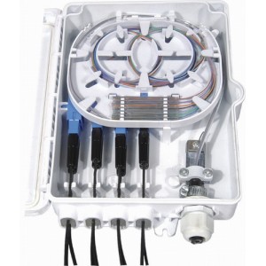 Hyperline FO-WBI-24A-GY Бокс оптический настенный, 24 порта (SC, duplex LC), без пигтейлов и проходных адаптеров, IP65, 320 х 240 х 100 мм, серый Hyperline FO-WBI-24A-GY Бокс оптический настенный, 24 порта (SC, duplex LC), без пигтейлов и проходных адаптеров, IP65, 320 х 240 х 100 мм, серый