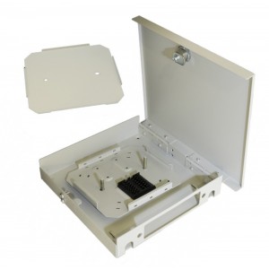 Hyperline FO-WBY-8UN-MI Бокс оптический универсальный, настенный на 8 портов (SC, duplex LC, ST, FC) с держателем для 8 КДЗС, фиксатором центрального силового элемента, зажимом для организации кабеля, стяжками (без пигтейлов и проходных адаптеров) Hyperline FO-WBY-8UN-MI Бокс оптический универсальный, настенный на 8 портов (SC, duplex LC, ST, FC) с держателем для 8 КДЗС, фиксатором центрального силового элемента, зажимом для организации кабеля, стяжками (без пигтейлов и проходных адаптеров)