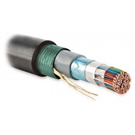 Hyperline FUTP25-C3-S24-ARM-OUT-PE-BK Кабель витая пара, экранированная F/UTP, категория 3, 25 пар (24 AWG), одножильный (solid), экран - фольга, бронированный, внешний, PE, черный