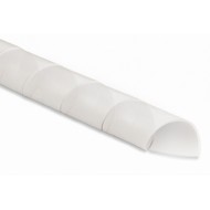 Hyperline GST-20 Спиральный витой жгут для кабеля, Flexible PE, внутренний диаметр 20 мм, цвет натуральный прозрачный (10 м)