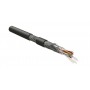 Hyperline ISFUTP4-C5E-P26/19-PVC-BK (500 м) Кабель для сетей Industrial Ethernet, категория 5e, 4x2x26 AWG (19х0.10 мм), многопроволочные жилы (patch), SF/UTP, PVC, черный Hyperline ISFUTP4-C5E-P26/19-PVC-BK (500 м) Кабель для сетей Industrial Ethernet, категория 5e, 4x2x26 AWG (19х0.10 мм), многопроволочные жилы (patch), SF/UTP, PVC, черный