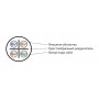 Hyperline IUUTP4-C6-S23/1-FRPVC-GY (500 м) Кабель для сетей Industrial Ethernet, категория 6, 4x2x23 AWG, однопроволочные жилы (solid), U/UTP, PVC, серый Hyperline IUUTP4-C6-S23/1-FRPVC-GY (500 м) Кабель для сетей Industrial Ethernet, категория 6, 4x2x23 AWG, однопроволочные жилы (solid), U/UTP, PVC, серый