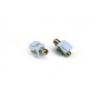 Hyperline KJ1-RCA/RD-HG-WH Вставка формата Keystone Jack с проходным адаптером RCA (красный), Hex. type, gold plated, ROHS, белая Hyperline KJ1-RCA/RD-HG-WH Вставка формата Keystone Jack с проходным адаптером RCA (красный), Hex. type, gold plated, ROHS, белая