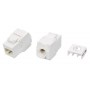 Hyperline KJ8-8P8C-C5e-180-TLS-WH Вставка Keystone Jack RJ-45(8P8C), категория 5e, тип 180 градусов, Toolless, белая Hyperline KJ8-8P8C-C5e-180-TLS-WH Вставка Keystone Jack RJ-45(8P8C), категория 5e, тип 180 градусов, Toolless, белая