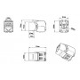 Hyperline KJ8-8P8C-C5e-180-TLS-WH Вставка Keystone Jack RJ-45(8P8C), категория 5e, тип 180 градусов, Toolless, белая Hyperline KJ8-8P8C-C5e-180-TLS-WH Вставка Keystone Jack RJ-45(8P8C), категория 5e, тип 180 градусов, Toolless, белая