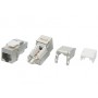 Hyperline KJ9-8P8C-C6A-90-SH-F Вставка Keystone Jack RJ-45(8P8C), категория 6a (10G), экранированная Hyperline KJ9-8P8C-C6A-90-SH-F Вставка Keystone Jack RJ-45(8P8C), категория 6a (10G), экранированная