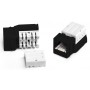 Hyperline KJNE-8P8C-C5e-90-BK Вставка Keystone Jack RJ-45(8P8C), категория 5e, 110 IDC, заделка с помощью NE-TOOL, черная Hyperline KJNE-8P8C-C5e-90-BK Вставка Keystone Jack RJ-45(8P8C), категория 5e, 110 IDC, заделка с помощью NE-TOOL, черная