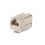 Hyperline KJNE-8P8C-C6-90-SH-F-WH Вставка Keystone Jack RJ-45(8P8C), категория 6, экранированная, 110 IDC, заделка с помощью NE-TOOL, белая Hyperline KJNE-8P8C-C6-90-SH-F-WH Вставка Keystone Jack RJ-45(8P8C), категория 6, экранированная, 110 IDC, заделка с помощью NE-TOOL, белая