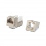 Hyperline KJNE-8P8C-C6A-90-SH-F-WH Вставка Keystone Jack RJ-45(8P8C), категория 6A, экранированная, 110 IDC, заделка с помощью NE-TOOL, белая Hyperline KJNE-8P8C-C6A-90-SH-F-WH Вставка Keystone Jack RJ-45(8P8C), категория 6A, экранированная, 110 IDC, заделка с помощью NE-TOOL, белая