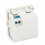 Hyperline M45-USBCH2-WH Модуль розетки USB для зарядки, 2 порта, 2М, 4.2А, 5В, 45x45мм, белый Hyperline M45-USBCH2-WH Модуль розетки USB для зарядки, 2 порта, 2М, 4.2А, 5В, 45x45мм, белый