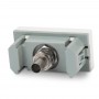 Hyperline M45/2-PAL-WH Модуль розетки TV, 1М, 45x22.5мм, белый Hyperline M45/2-PAL-WH Модуль розетки TV, 1М, 45x22.5мм, белый