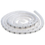 Hyperline OM-5.5-0 Маркеры на кабель, круглые, цифра 0, внутр. диам. 5.1мм (100 шт)